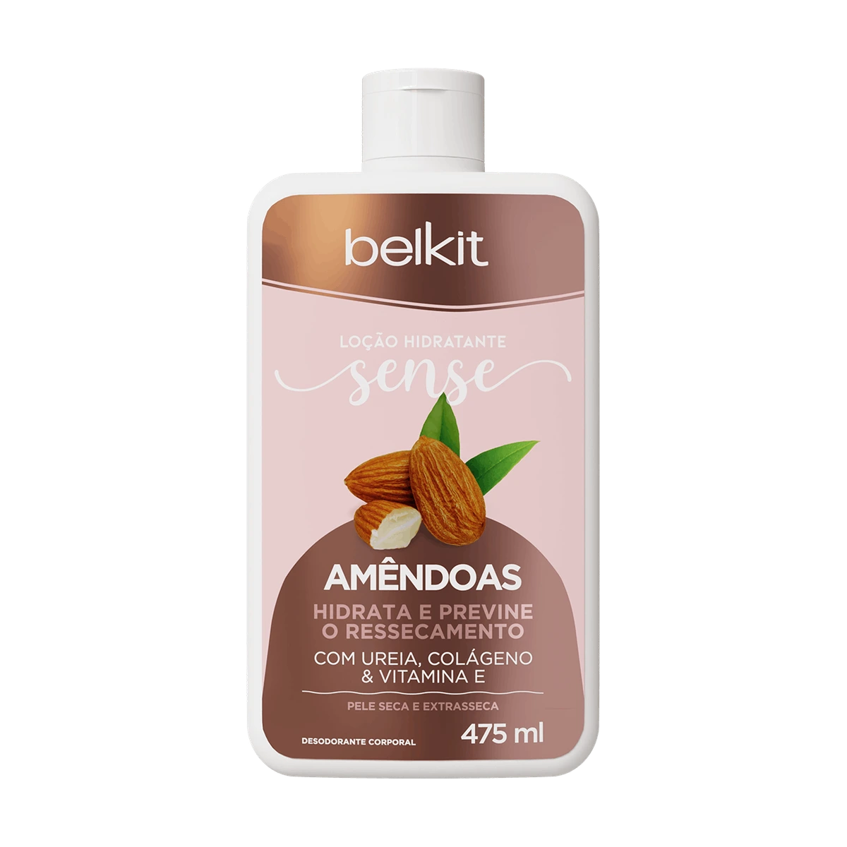 Loção Hidratante Amêndoas 475 ml Belkit