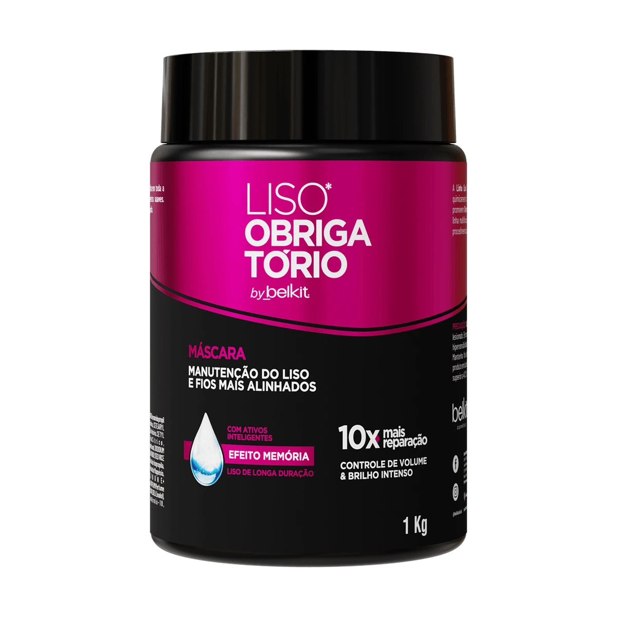 Máscara Capilar Liso Obrigatório 1 kg Belkit