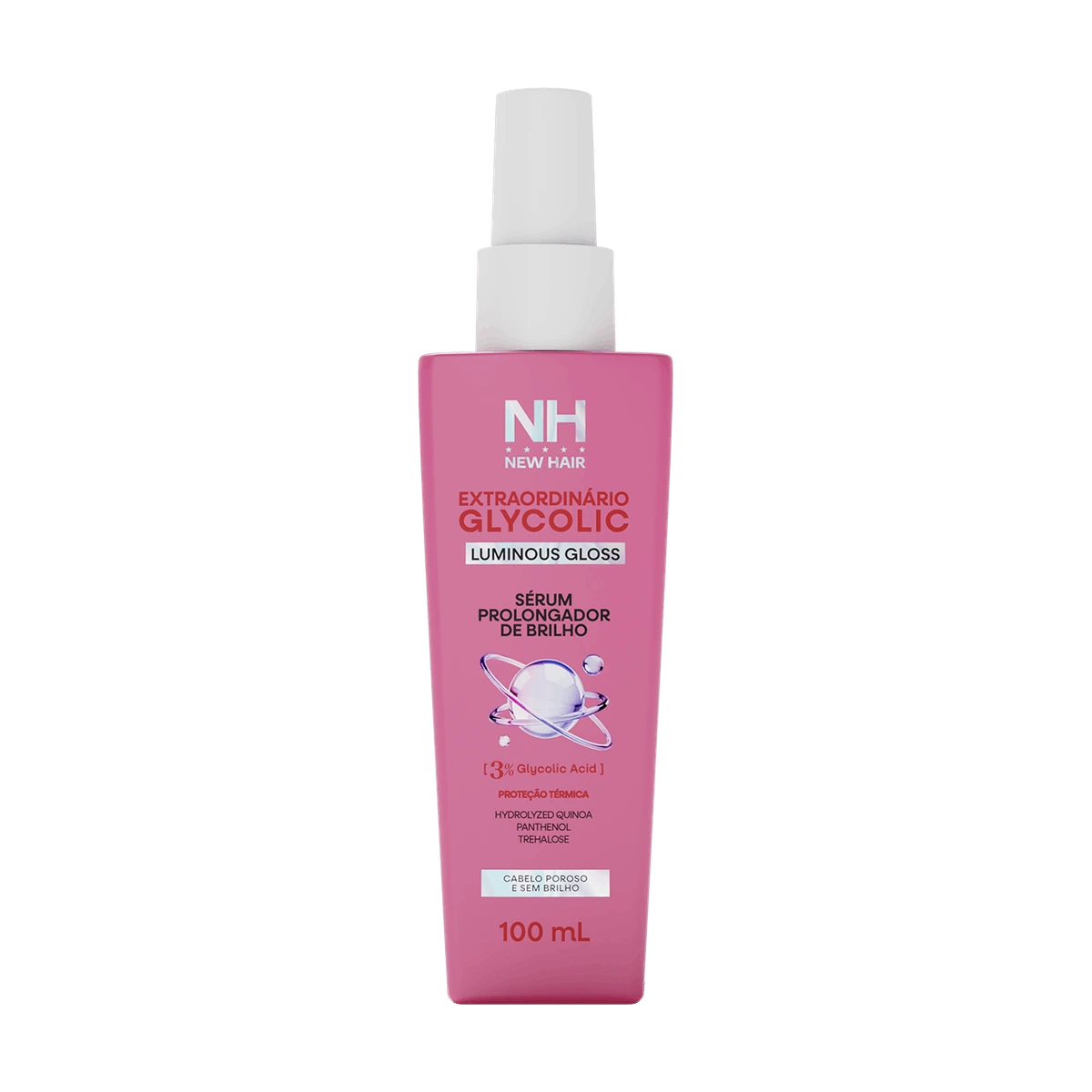 Sérum Capilar Extraordinário Glycolic 3% 100 ml New Hair